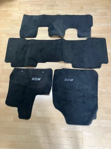 Alfombrillas negras para todo clima Acura MDX 2003. Juego de 4 alfombrillas delanteras y traseras - Imagen 1 de 8