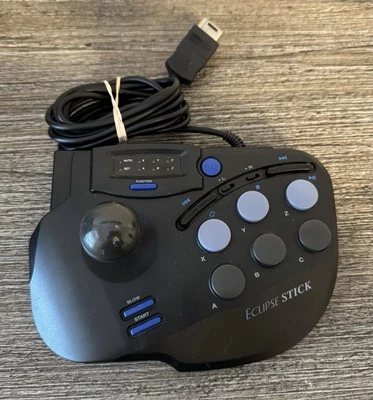 Sega Saturn Eclipse Stick SV-462A Wired Joystick by InterAct TESTED - Image 1 of 4