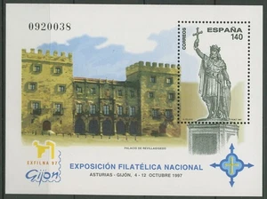 Spanien 1997 EXFILNA´97 Gijon Block 71 postfrisch (C91649) - Bild 1 von 1