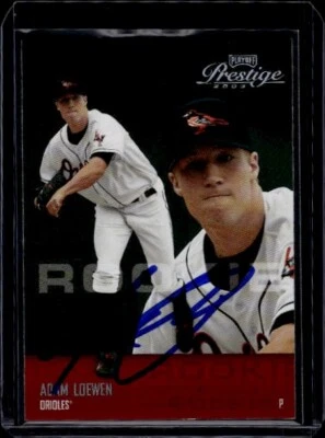 2003 Playoff Prestige #203 Autographed Adam Loewen Trading Card - Image 1 of 2