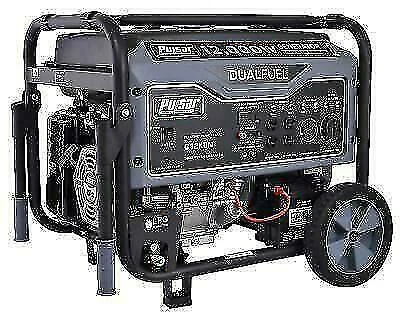Pulsar G12KBN 12000W Dual Fuel Portable Generator - Space Gray