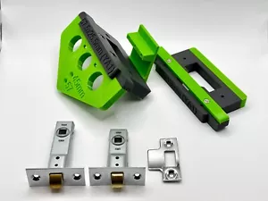 Tubular Latch Jig Router Template for Yale P-M888 Tubular Latch - Picture 1 of 14