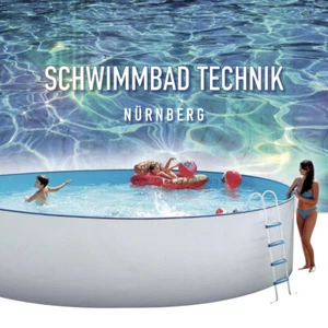 Pool 4,5 x 0,9m Sandfilter Skimmerset Schwimmbecken weiss Stahlwand - Bild 1 von 10