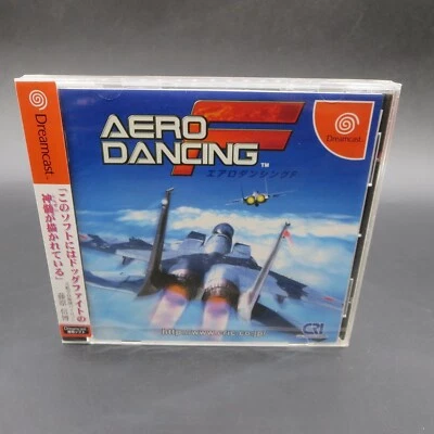 Aero Dancing F Dreamcast SEALED NEW Japanese Version - Image 1 of 4