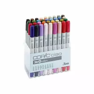 JUEGO DE 36 BOLÍGRAFOS COPIC CIAO D - MANGA ARTES GRÁFICAS + MARCADORES ARTESANALES - ENVÍO RÁPIDO - Imagen 1 de 2
