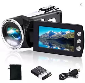 Kids Video Camera Camcorder 1080P 36MP Video Recorder Vlogging Camera for YouTub - Picture 1 of 7