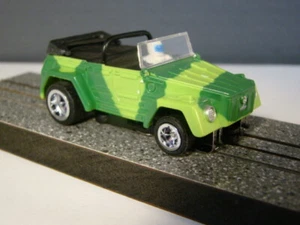 Aurora AFX VW THING with CHROME SLOTTED MAGS, SILICONE TIRES & NEO MAGNETS! - Picture 1 of 6