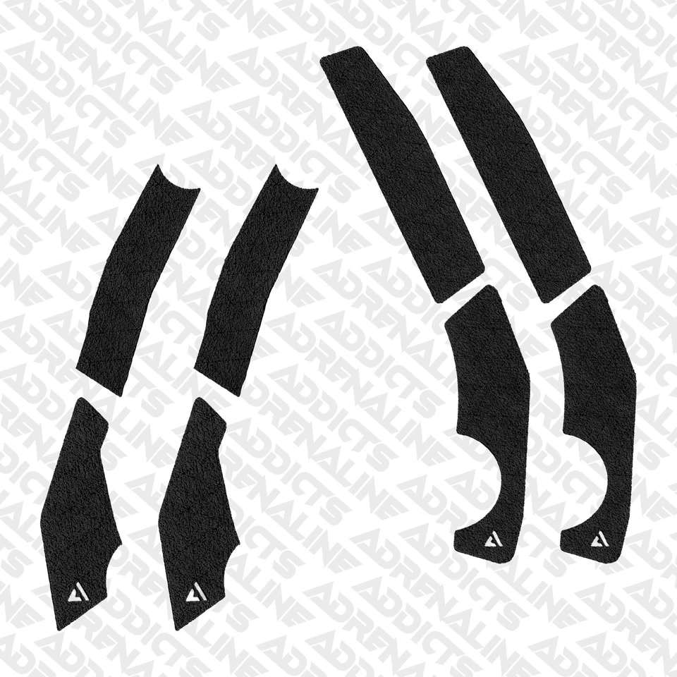 2005 - 2026 Honda CRF150R Rubberized Grip Tape Frame Guard Protector (2 Pairs) - Image 1 of 4
