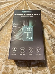 Gonfiatore Pneumatici Compressore Aria Portatile, Frarome 150PSI Pompa Aria Portatile per Auto - Foto 1 di 18