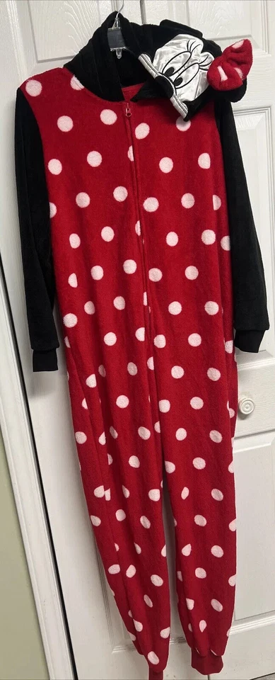 Mono polar para mujer Disney Minnie Mouse - talla L dormir/Halloween Foto 1 de 4
