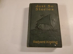 Just So Stories by Rudyard Kipling, Hardcover, 1921, 2nd Edition,  B333 - Picture 1 of 9
