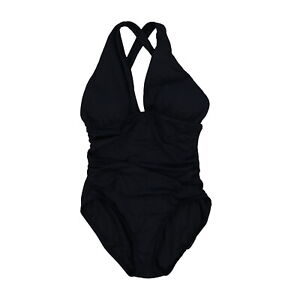 Michael Kors Women's One Piece Swimsuit High Neck Swim Bathing Suit 4 6 12 Mk