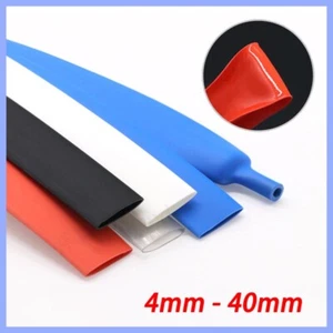 4:1 Ratio Heat Shrink Tubing / Lined with Adhesive - Weatherproof Glue Lined New - Picture 1 of 8