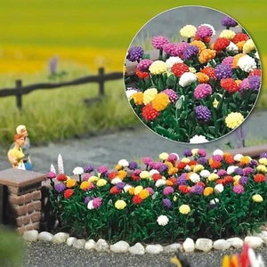 BUSCH 1219 Dahlien Bausatz für 120 Dahlien in unterschiedlichen Farben H0 1:87 - Bild 1 von 2