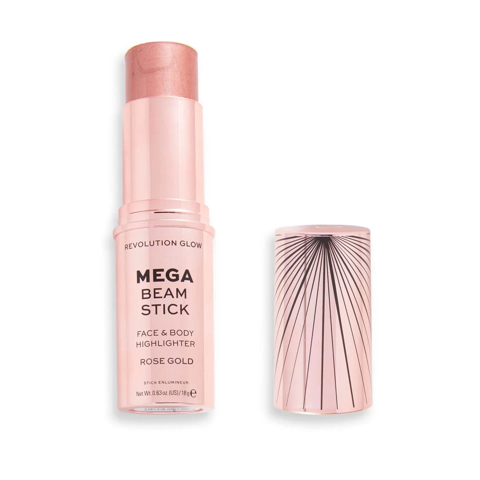 New Revolution Glow Mega Beam Stick Rose Gold - Image 1 of 1