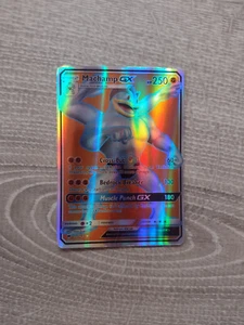 Pokemon Machamp Gx 135/147 Ultra Rara Holo ENG - Foto 1 di 2