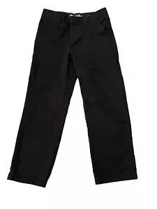 Boys' Size 8 School Uniform French Toast Adjustable Waist Relaxed Fit Pant Black - Picture 1 of 4