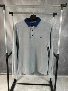 polo uomo fred perry manica lunga taglia media - Foto 1 di 7