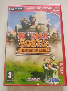 Worms Forts Under Siege SEGA ATARI - Juego Para PC CD-ROM Edicion España - 3T - Picture 1 of 4