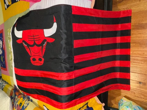 Chicago Bulls NBA banner/flag - NWOT Cover