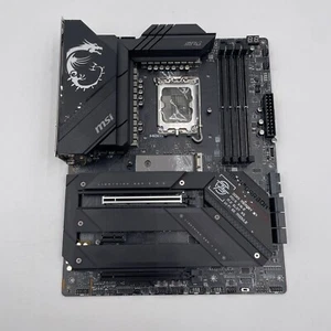 MSI MPG Z790 Carbon WiFi INtel LGA1700 DDR5 ATX Gaming Motherboard - READ - Picture 1 of 14