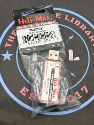 Heli-Max. Cargador LiPo USB 1S HMXP2021 Foto 1 de 2