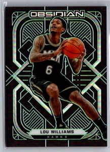 2020-21 Panini Obsidian #48 Lou Williams Electric Etch Green #/25 - Picture 1 of 2