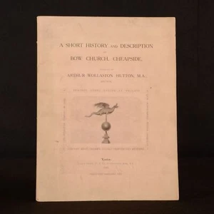 1908 A Short History and Description of Bow Church Arthur W Hutton Illus Scarce - Picture 1 of 7