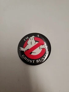 DE COLECCIÓN I'm A Ghost Buster botón Pinback Ghostbusters película comedia sobrenatural - Imagen 1 de 2