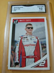 MATT TIFFT 2019 DONRUSS # 59 GRADED 10 L@@@K - Picture 1 of 2