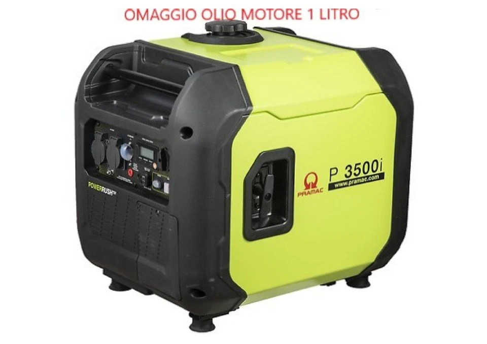 Generatore portatile PRAMAC P3500i (inverter) SILENZIATO Motore a Benzina - Immagine 1 di 1