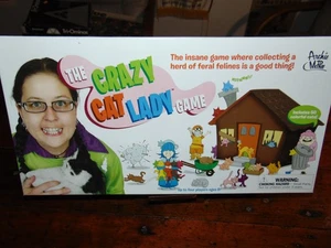 Juego de mesa Archie McPhee The Crazy Cat Lady 2013 100 % completo usado en excelente estado - Imagen 1 de 7