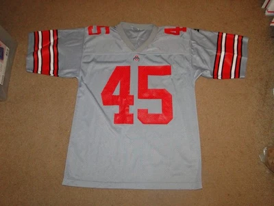 Camiseta OHIO STATE # 45 retrô por starter cinza na cor adulto tamanho 46 -média - Imagem 1 de 2