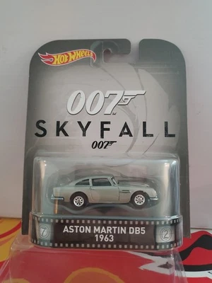 Hot Wheels 2016 Retro Entertainment Skyfall James Bond 007 Aston Martin DB5 1963 - Image 1 of 4
