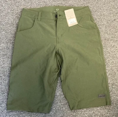 Pearl Izumi Men's Vista Shorts Nylon Stretch FOREST  Size 28 NEW!!! - Image 1 of 4