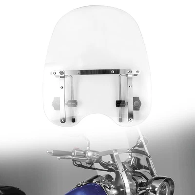 Large Windscreen Windshield  For Harley Softail Standard (EFI) FXST 2007 US. - Imagem 1 de 4