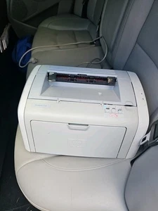 HP LASERJET 1020  Computer Printer & Cables May Work or for Parts READ - Picture 1 of 5