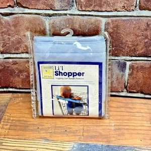 Li'l Shopper Baby Toddler Blue Shopping Cart Buggy Handle Cover Protector - Picture 1 of 3