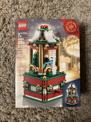 全新未拆封乐高季节性:圣诞旋转木马 40293(免运费) — 第 1/2 张图片