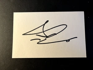 MARK WRIGHT - EX FUTBOLISTA DE LIVERPOOL - TARJETA BLANCA FIRMADA - Imagen 1 de 1