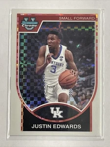 2023-24 Bowman University Chrome - 2007-08 Bowman Justin Edwards #07B-10... - Bild 1 von 6