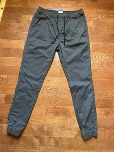 KUWALLA TEE COMBAT FIT MEN'S JOGGER SAGE GRAY STRETCH SIZE LARGE CUFF ANKLES - Picture 1 of 16