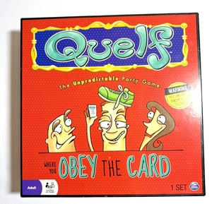 Juego de mesa Quelf The Impredectable Party Game - Nunca jugado - Imagen 1 de 4