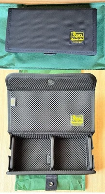 NEW Genuine Van Nuys Ballistic Nylon Earphone IEM Storage Case 2 Spaces E048 - Image 1 of 4