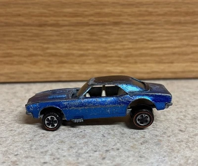 VINTAGE HOT WHEELS REDLINE CUSTOM CAMARO 1967 USA RESTAURO O PARTI DANNEGGIATE - Immagine 1 di 4