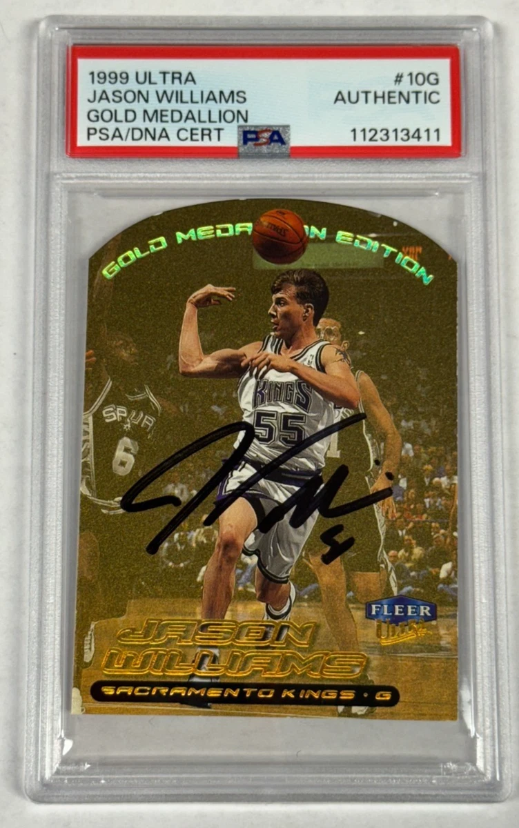 Jason Williams Professional Sports Authenticator (PSA) Basketball