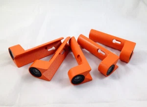 5PCS Rod Bubble Level for Aluminum Builders Grade Rod LEVEL SURVEYING - Picture 1 of 4