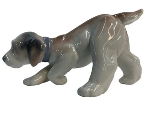 Lladró "Kleiner Jäger" Porzellan Hund Figur 06212 Valencia Spanien OVP - Bild 1 von 8