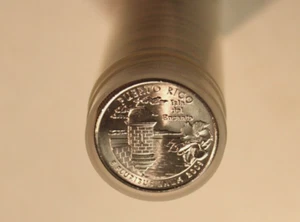 Roll of 40 2009 D 25c PUERTO RICO TERRITORIES QUARTERS - Picture 1 of 2