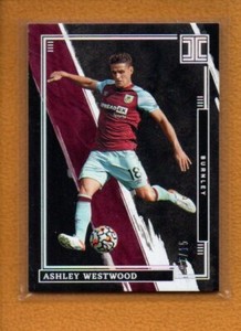 Ashley Westwood 2021-22 Panini Impeccable Premier League Base Silver #139 /15  